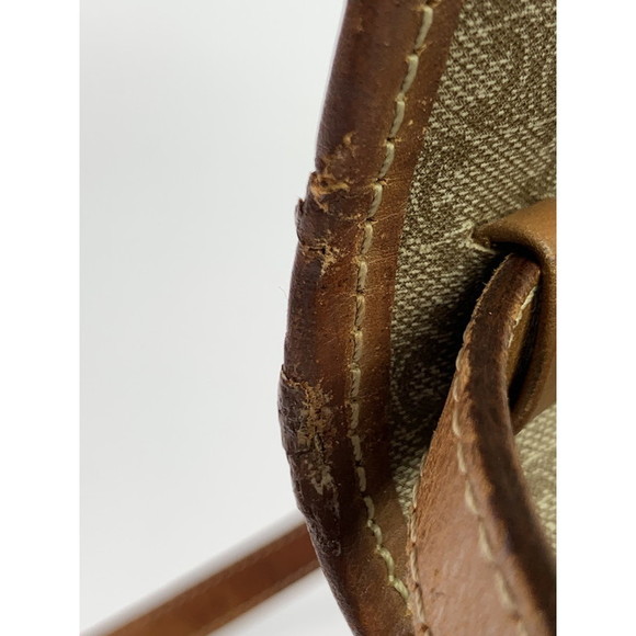 Celine Macadam Pattern Shoulder Bag Beige - Picture 13 of 14